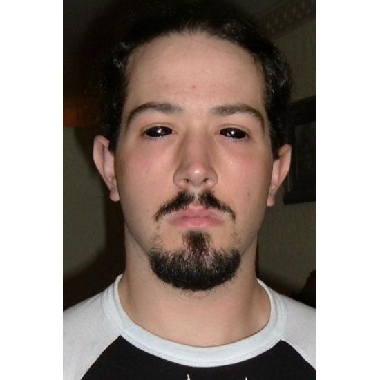 BLACK SCLERA Prescription Contact Lenses