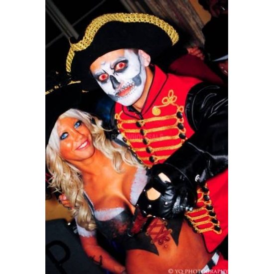 GLOW BLUE UV Contact Lenses