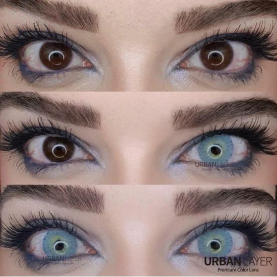 GOGH LIGHT BLUE Prescription Colored Lenses