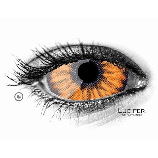Elf Orange Sclera Contact Lenses (1 pair)