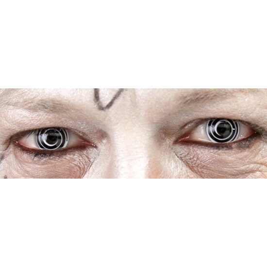 BLACK SPIRAL Contact Lenses