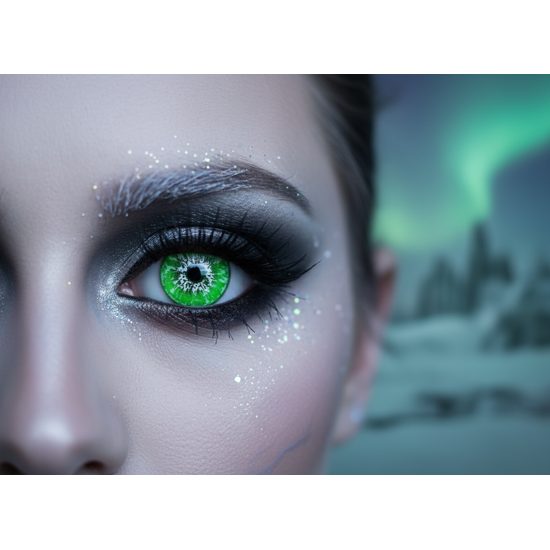 WHITE WALKER GREEN Contact Lenses