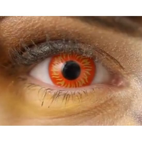 YELLOW BURST Contact Lenses