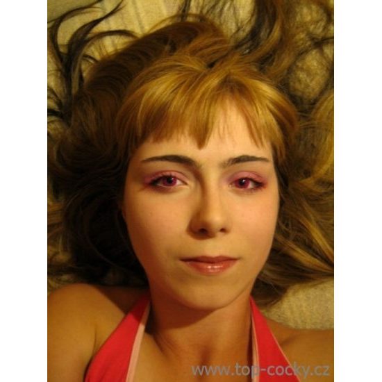 GLOW PINK UV Contact Lenses