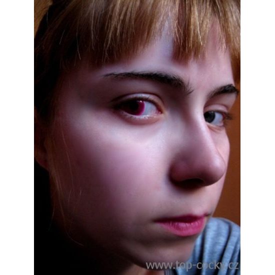 GLOW PINK UV Contact Lenses