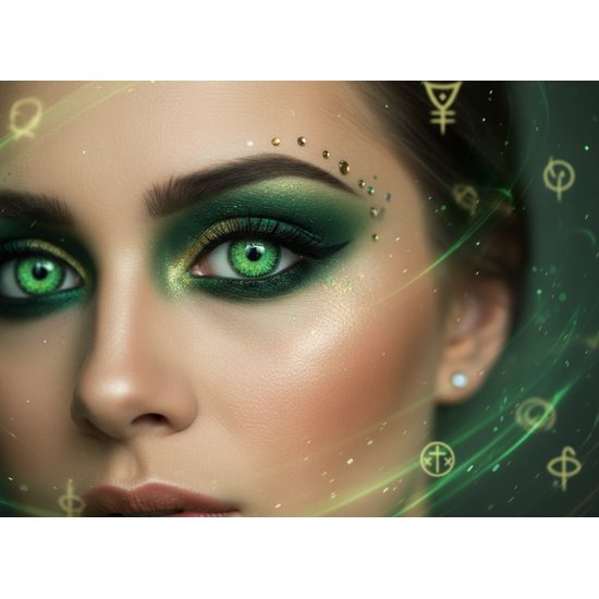 SCARLET WITCH GREEN Contact Lenses