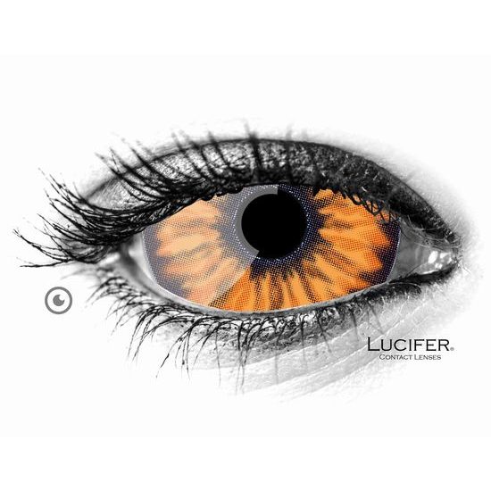 ELF ORANGE SCLERA Contact Lenses