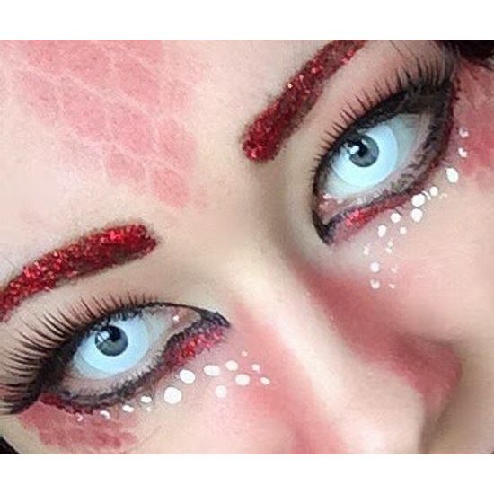 WHITE OUT Prescription Contact Lenses