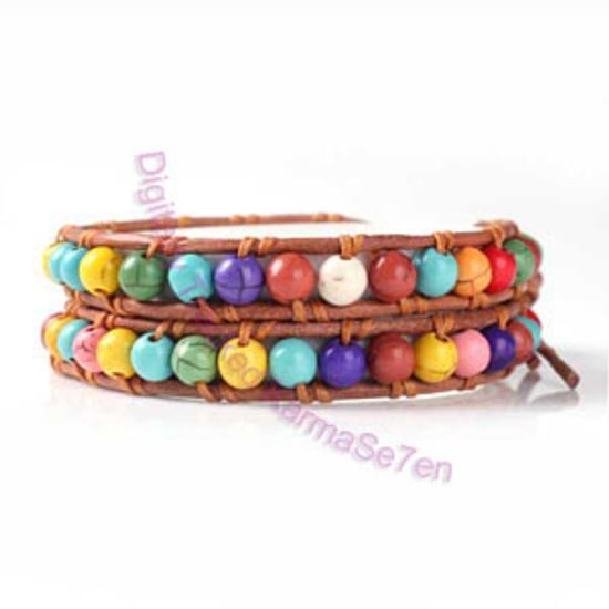 Two Row Wrap Bracelet - Hawaii