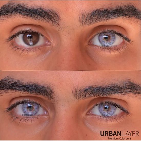MONET GRAY Prescription Colored Lenses
