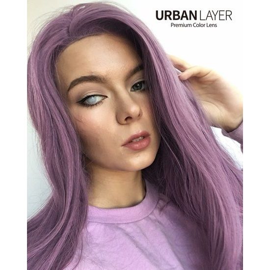 WHITE MESH Contact Lenses