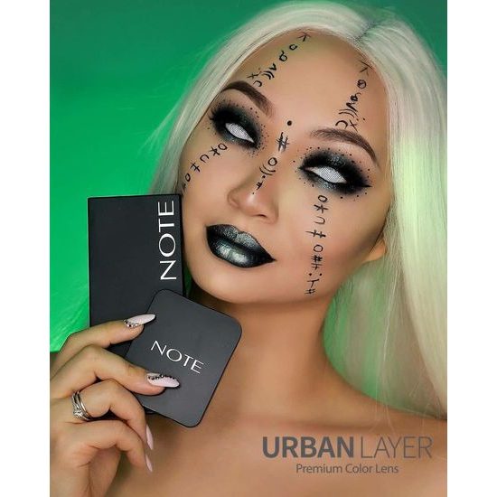 WHITE MESH Contact Lenses