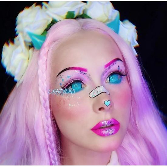 CYAN MESH R MINI SCLERA Contact Lenses