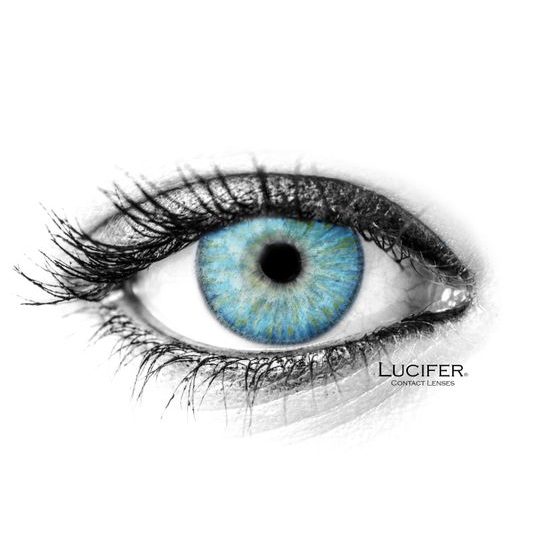 Brooklyn Blue Colored Contact Lenses (1 pair)