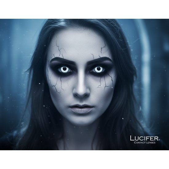 WHITE ZOMBIE (CORUNUS) Prescription Contact Lenses