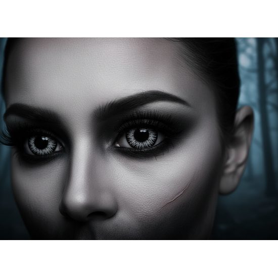 NEW WEREWOLF GRAY Contact Lenses