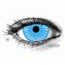 Crazy čočky - Ice Walker Mini Sclera 17mm (2 čočky)