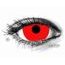 Crazy čočky - Red Mini Sclera 17mm (2 čočky)