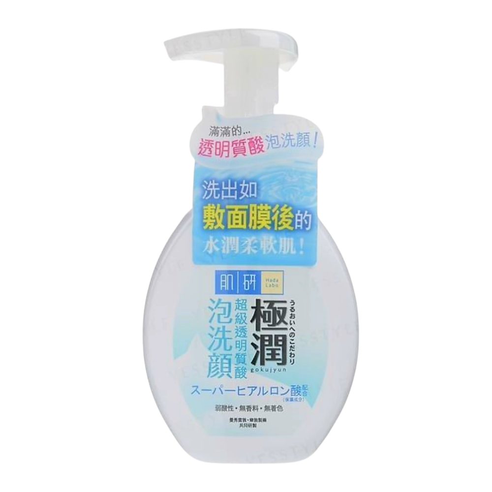 Hada Labo / Hada Labo Tokyo HADA LABO Čisticí a odličovací pěna Gokujyun Super Hyaluronic Foaming Wash (160 ml)