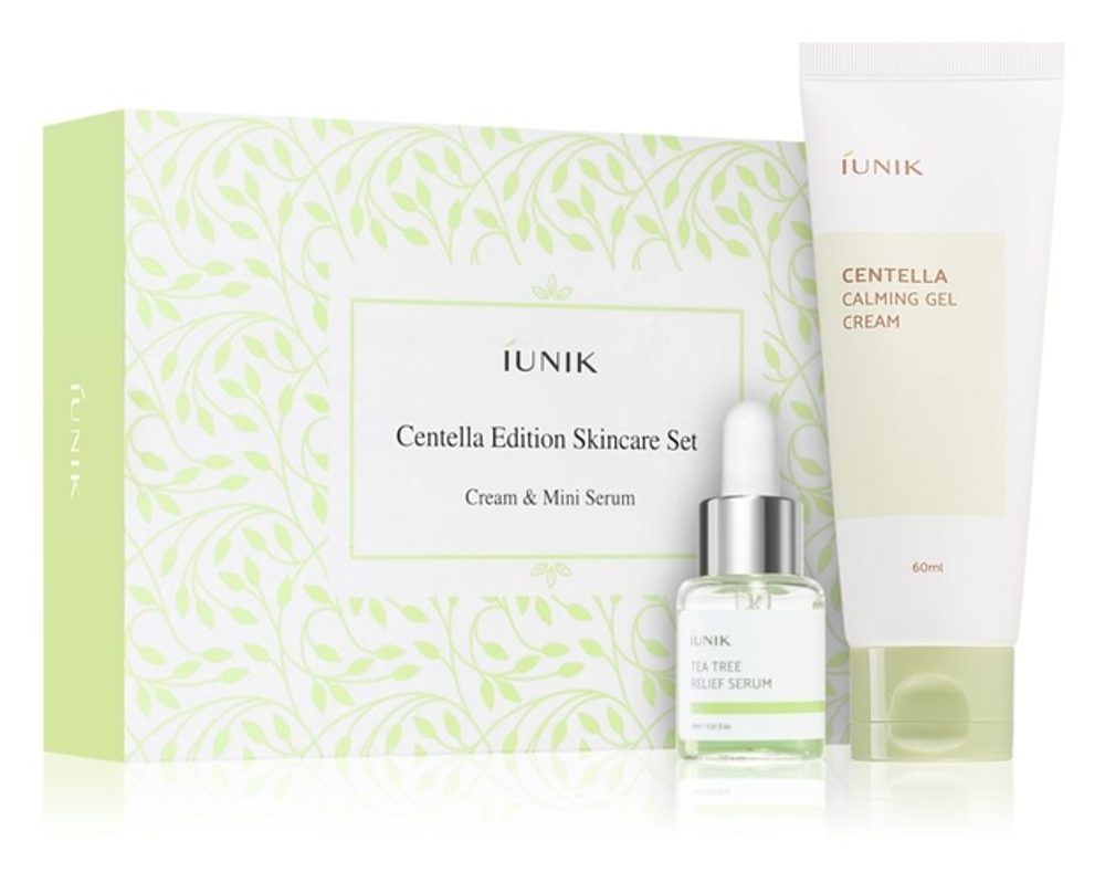 iUNIK Centella Edition Skincare Set (Cream & Mini Serum)