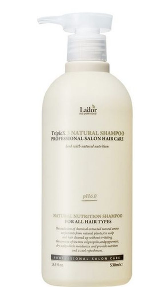 La´dor LA'DOR Přírodní antioxidační šampon TripleX3 Natural Shampoo (530ml)