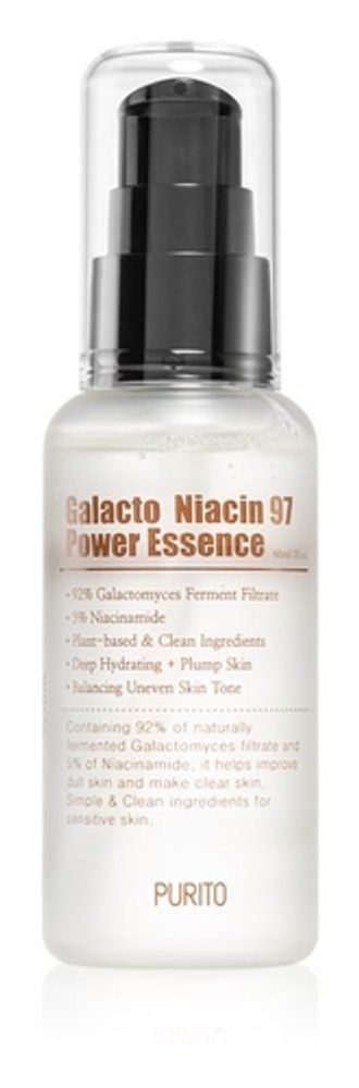 PURITO Hydratační esence Galacto Niacin 97 Power Essence (60ml)