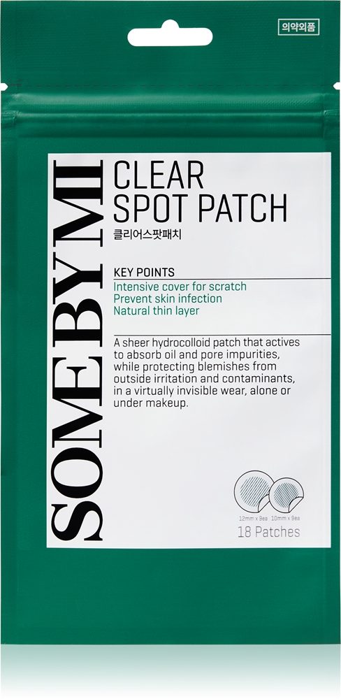 SOME BY MI Hojivé voděodolné náplasti na akné 30 Days Miracle Clear Spot Patches (18 ks)