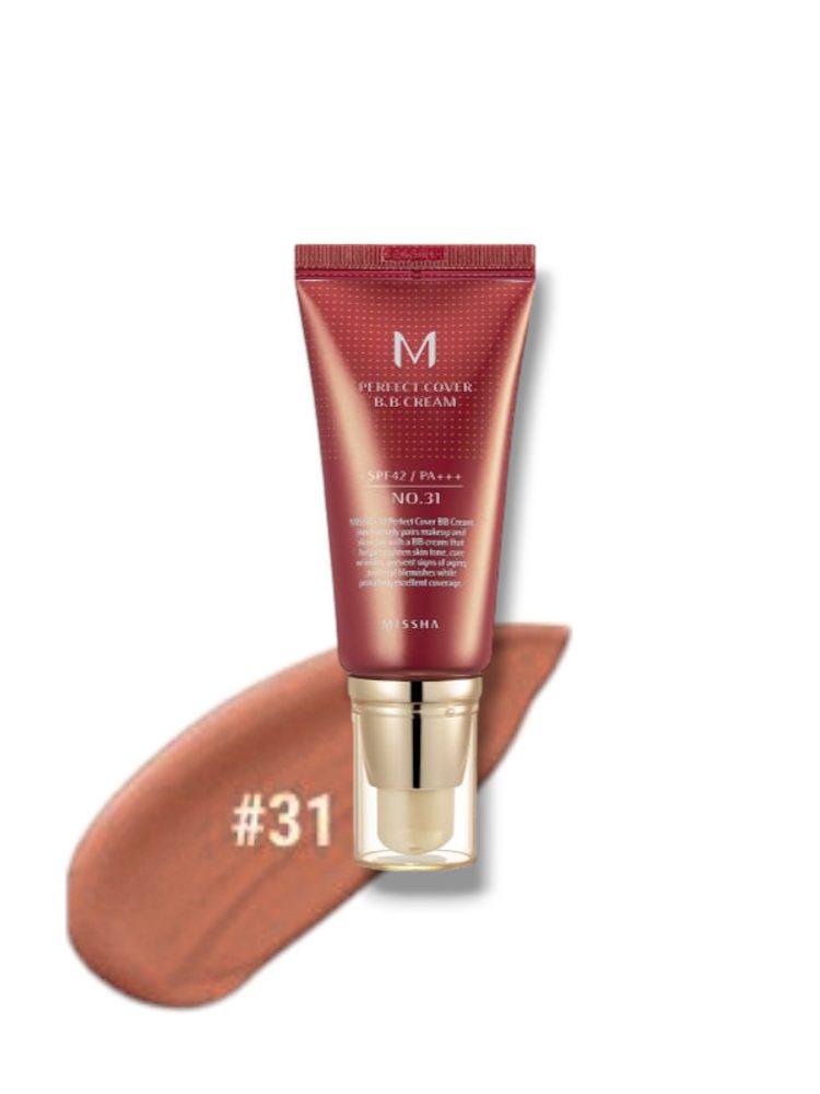 MISSHA BB krém M Perfect Cover BB Cream (50 ml) - #31 Golden Beige