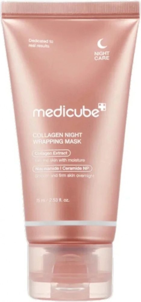 MEDICUBE Noční slupovací maska s kolagenem Collagen Night Wrapping Mask (75 ml)