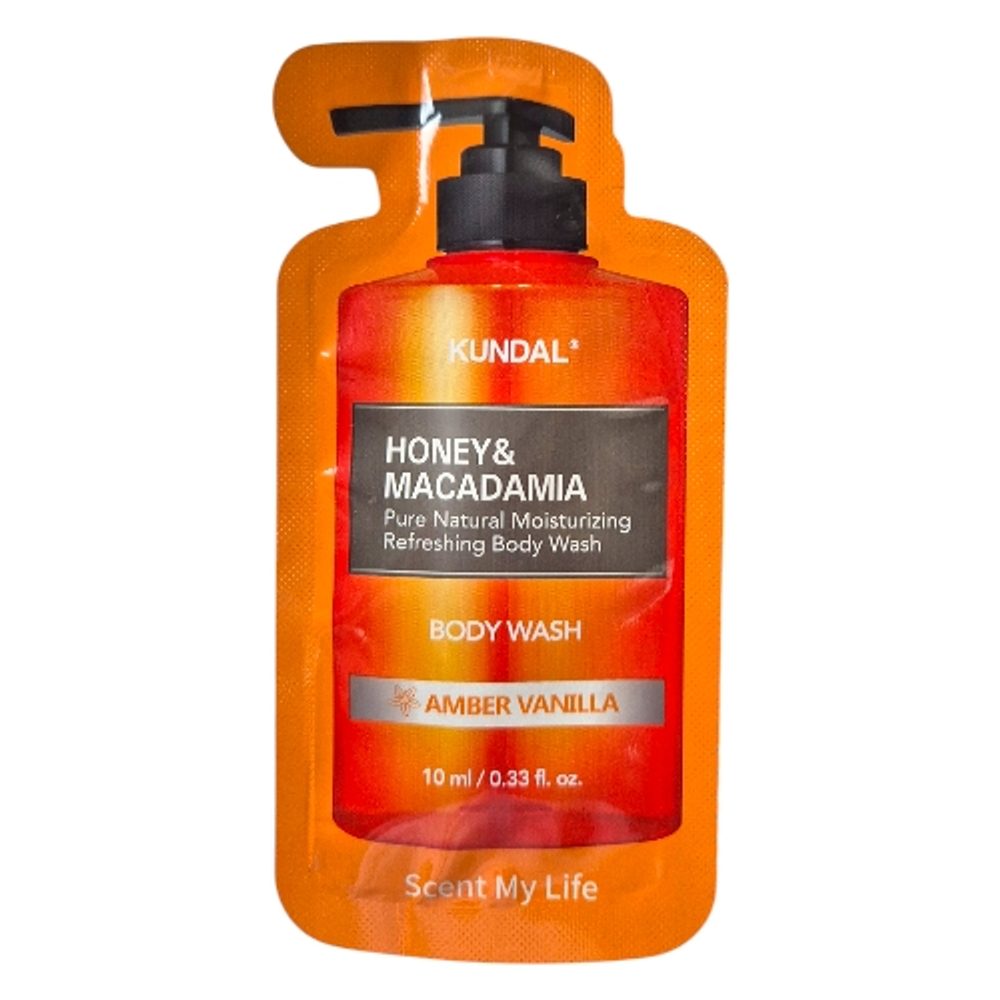 Levně KUNDAL Přírodní sprchový gel Honey & Macadamia Body Wash Amber Vanilla VZOREK