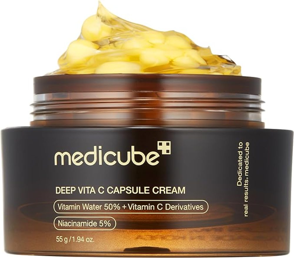 MEDICUBE Pleťový krém Deep Vita C Capsule Cream (55 g)