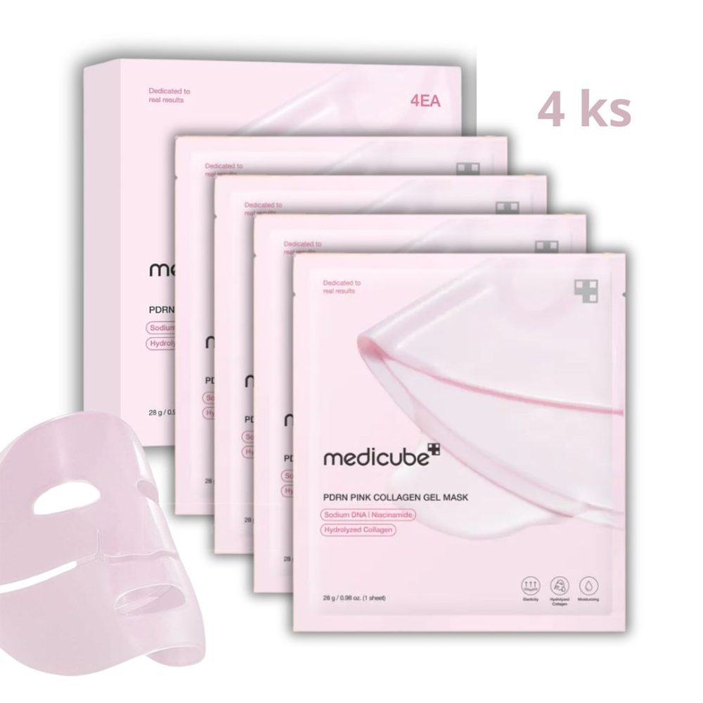 MEDICUBE Hydrogelová maska PDRN Pink Collagen Gel Mask (1 ks)