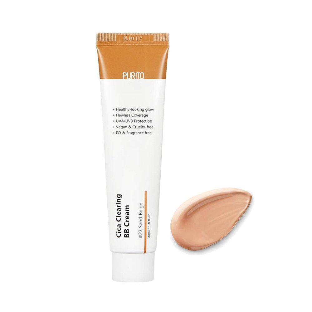 PURITO BB Krém Cica Clearing BB Cream (30 ml) - #27 Sand Beige