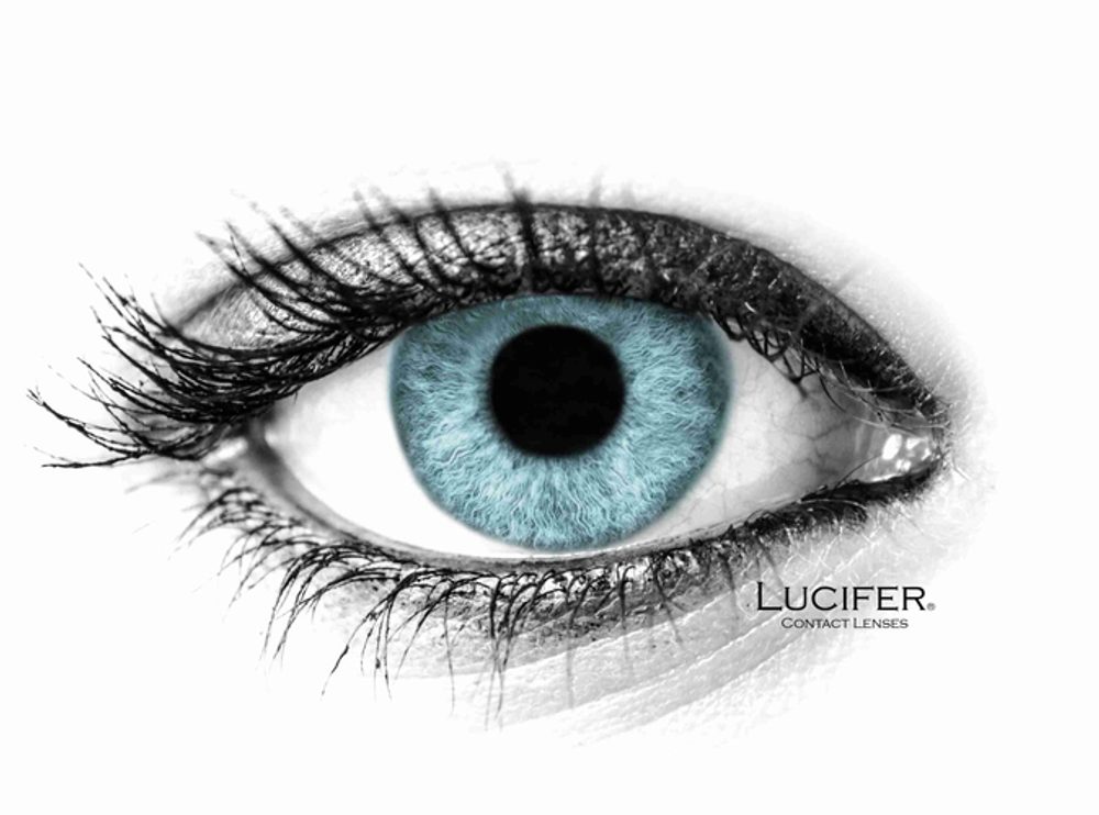 Lucifer Barevné čočky - nedioptrické - Itself Blue (2 čočky)