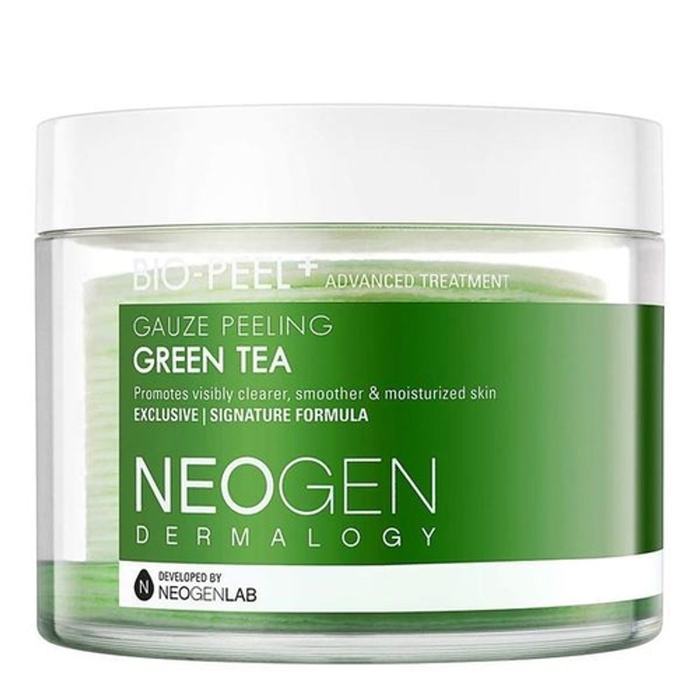 NEOGEN Exfoliační čistící polštářky Dermalogy Bio Peel Gauze Peeling Green Tea (200ml / 30 polštářků)