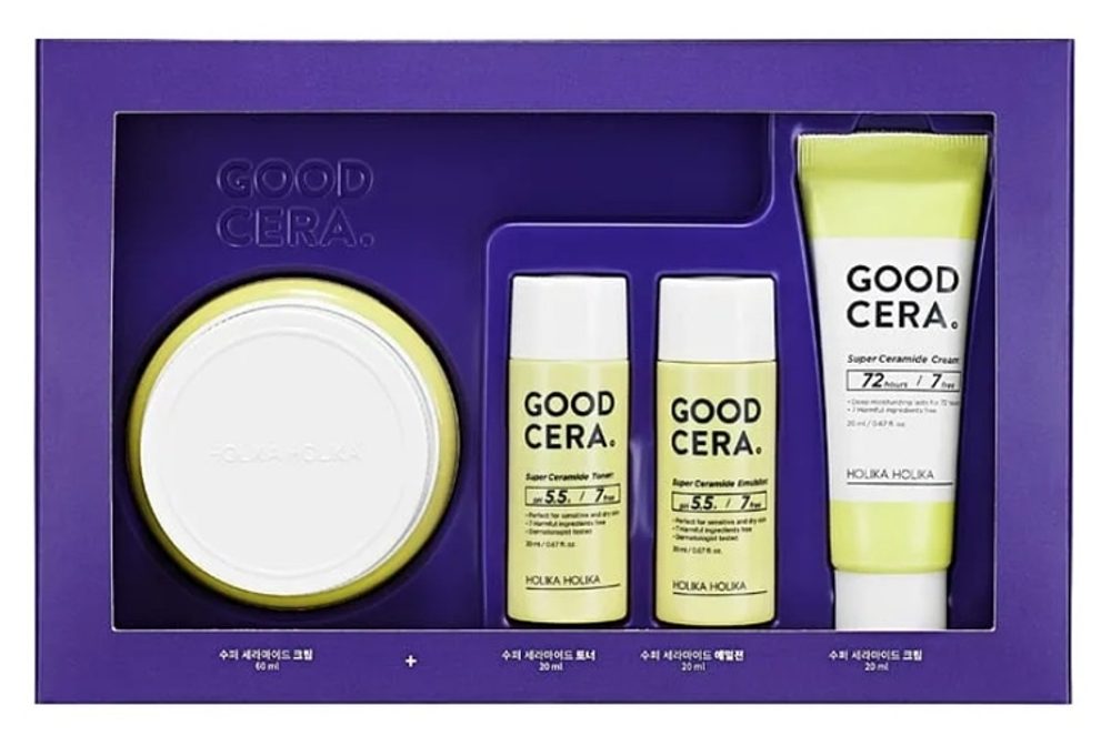 HOLIKA HOLIKA Good Cera Super Ceramide Cream Gift Set