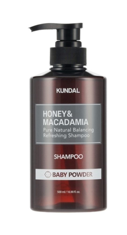 KUNDAL Přírodní šampon Honey & Macadamia Shampoo (500 ml) - Amber Vanilla