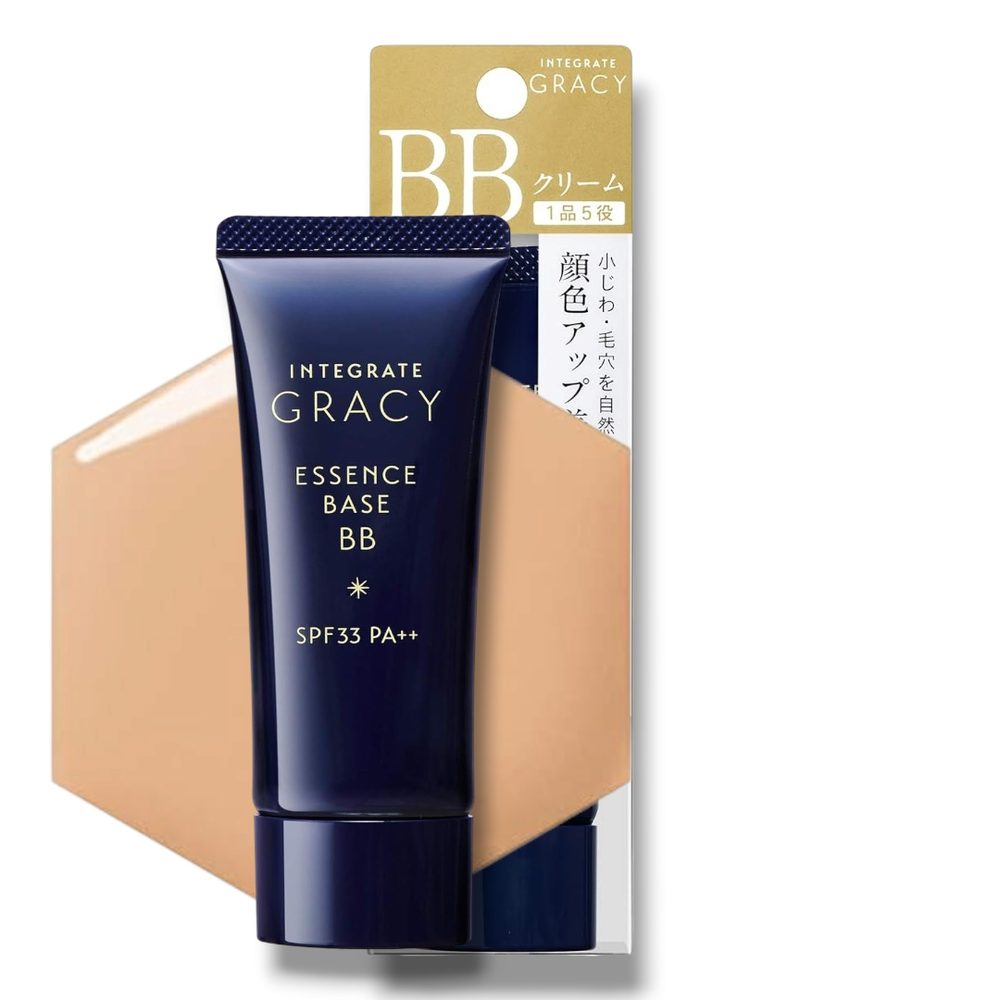 SHISEIDO BB Krém Integrate Gracy Essence Base BB (40 g) - 02 Natural to Dark