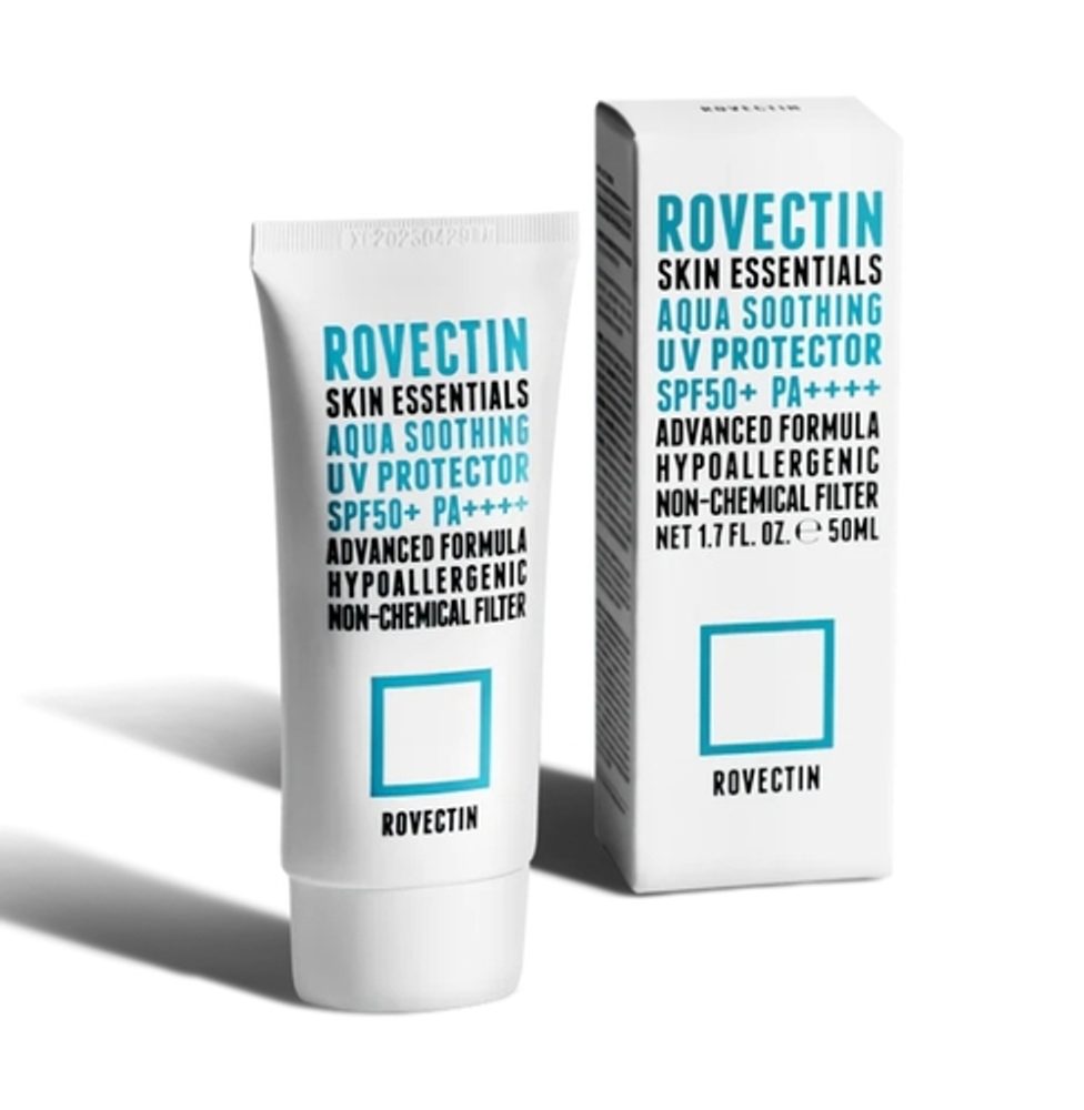 ROVECTIN Opalovací krém Skin Essentials Aqua Soothing UV Protector SPF50+ PA++++ (50 ml)