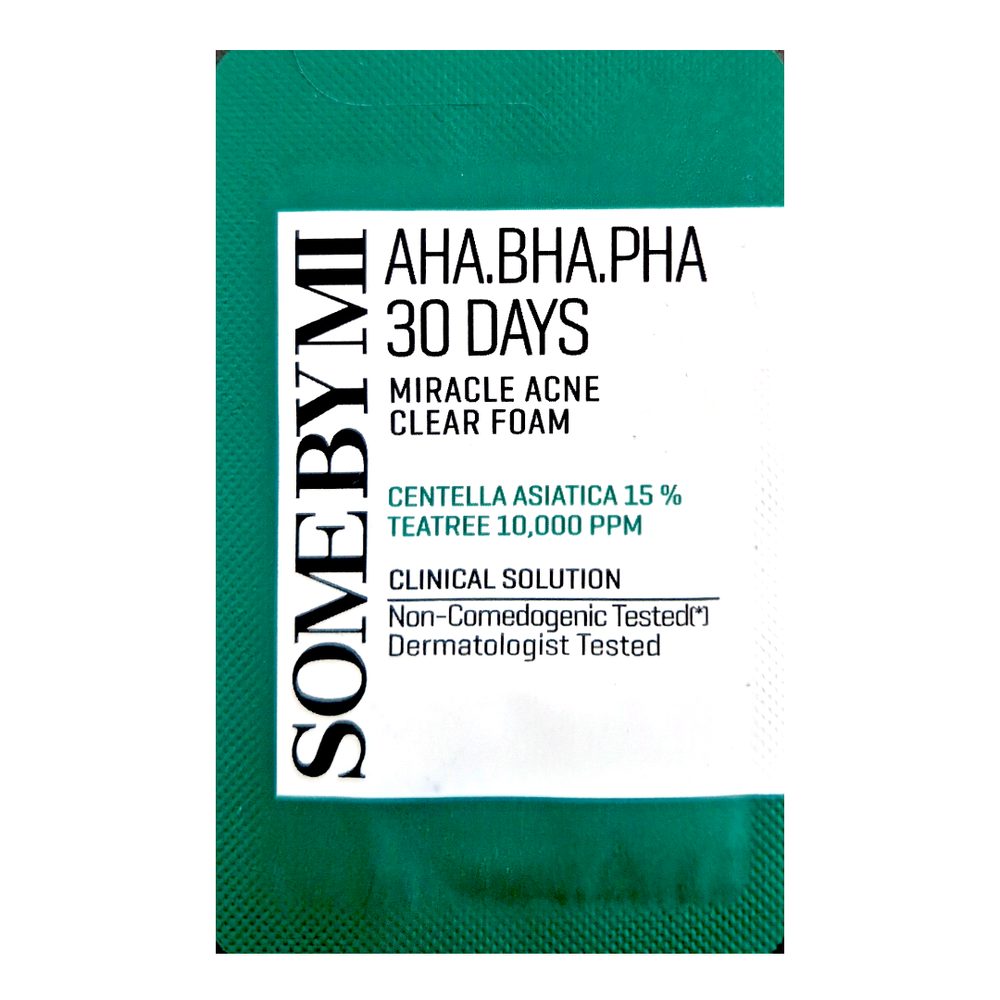 SOME BY MI Čisticí pěna AHA-BHA-PHA 30 Days Miracle Acne Clear Foam - VZOREK