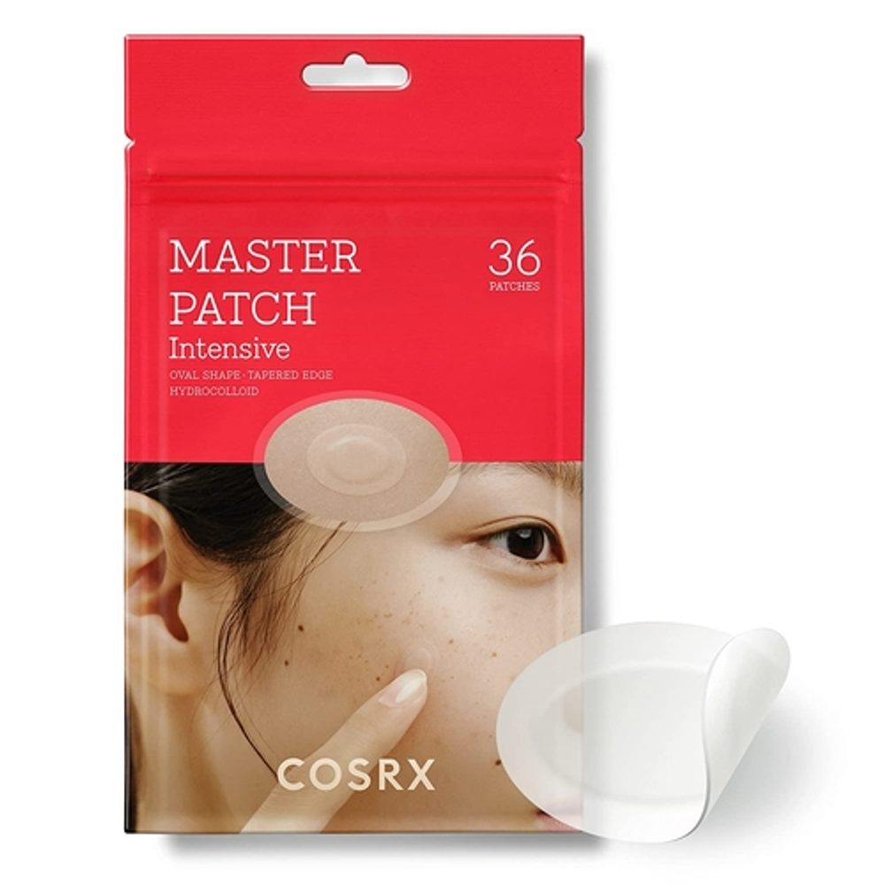 COSRX Náplasti na akné Master Patch Intensive Oval-Shaped Hydrocolloid (36 kusů)