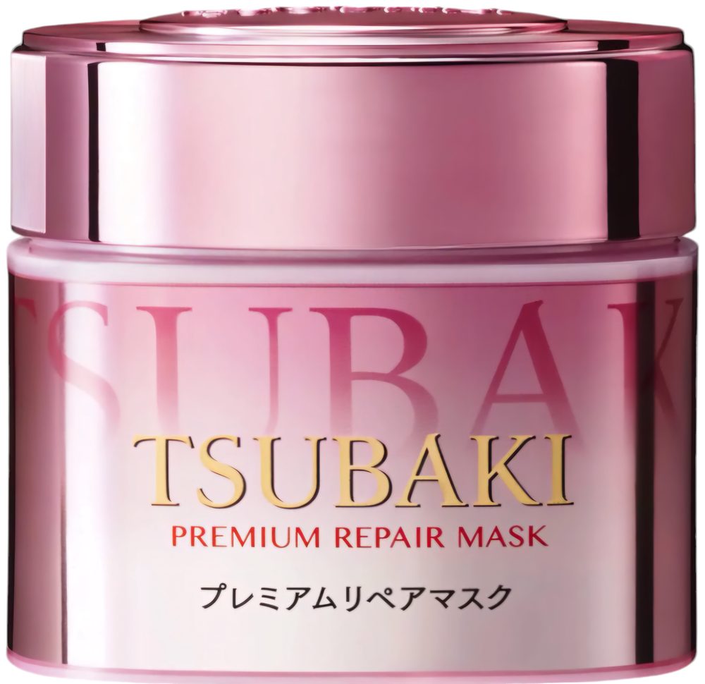 SHISEIDO TSUBAKI Maska na vlasy Premium Repair Hair Mask Pink Camelia (180 g)
