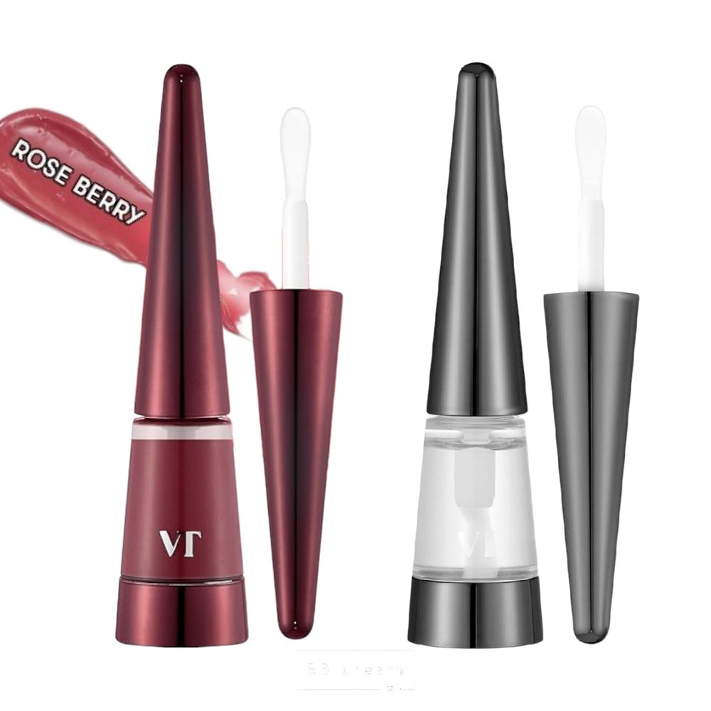 VT COSMETICS Lesk na rty REEDLE SHOT Lip Plumper Expert + REEDLE SHOT Lip Plumper Rose Berry