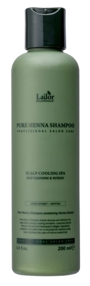 La´dor LA'DOR Zpevňující šampon Pure Henna Shampoo (200ml)