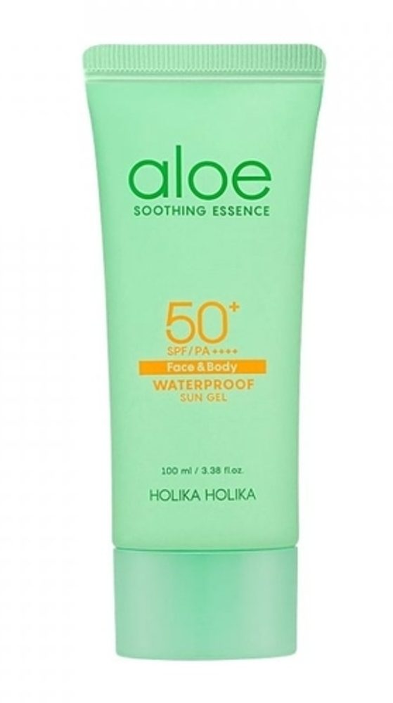 HOLIKA HOLIKA Opalovací gel Aloe WaterProof Sun Gel SPF50+ PA++++ (100 ml)