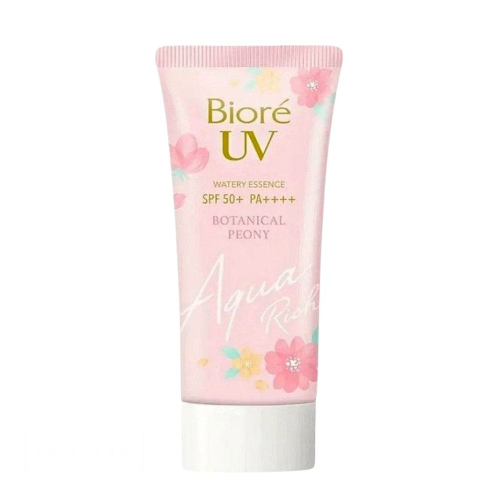 Bioré BIORÉ Opalovací krém UV Aqua Rich Watery Essence Sunscreen SPF 50+ PA++++ Botanical Peony Edition (50 g)