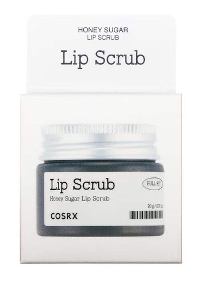 COSRX Peeling a krém na popraskané rty Full Fit Honey Sugar Lip Scrub (20 g)