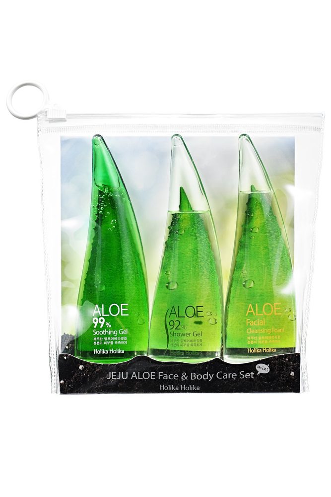 HOLIKA HOLIKA Sada kosmetiky s Aloe Vera Jeju Aloe Face and Body Care Set koupíte na BB-cream.cz