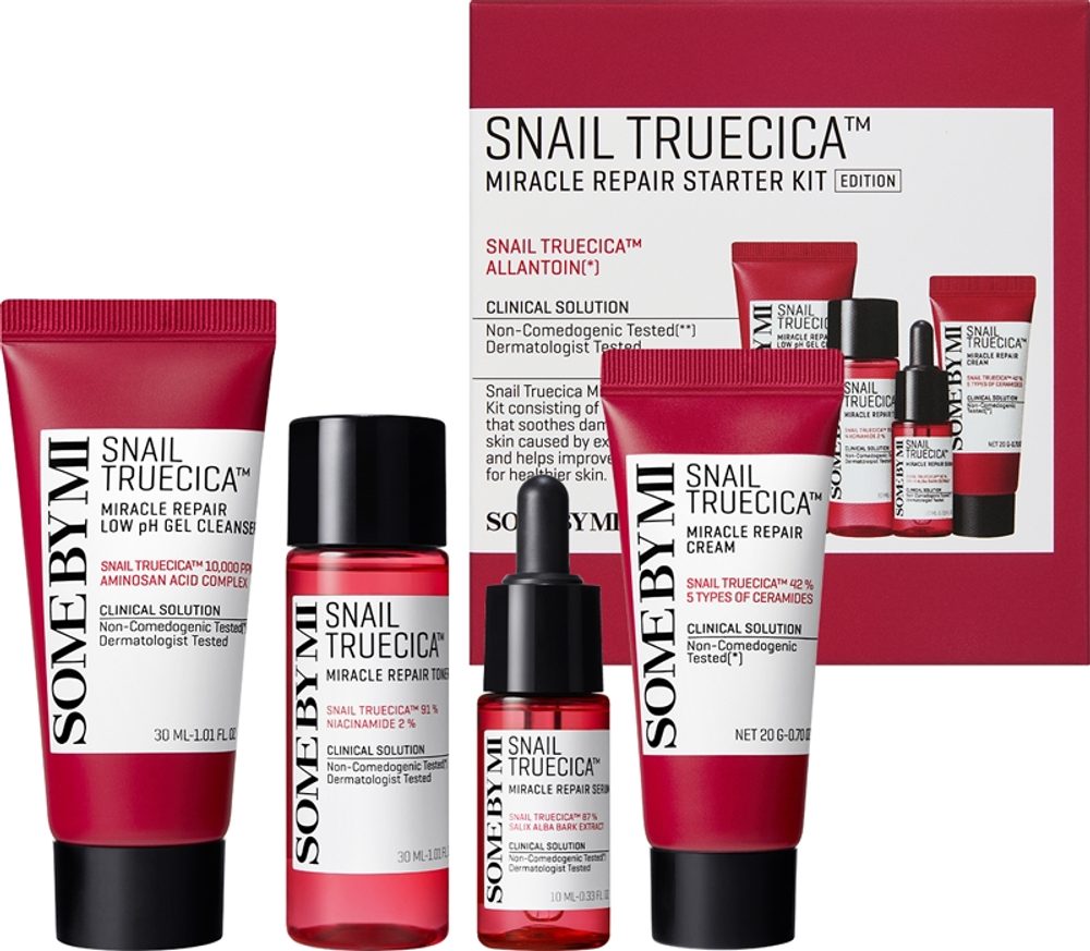 SOME BY MI Set Snail Truecica Miracle Repair Starter Kit