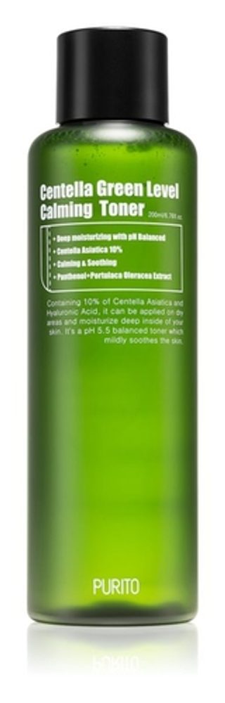 PURITO Zklidňující hydratační toner Centella Green Level Calming Toner (200ml)